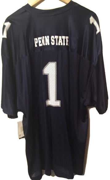 PENN STATE Jersey #1 NCAA Football Team STARTER 2XL NWT Rare Spellout VTG - Picture 8 of 9